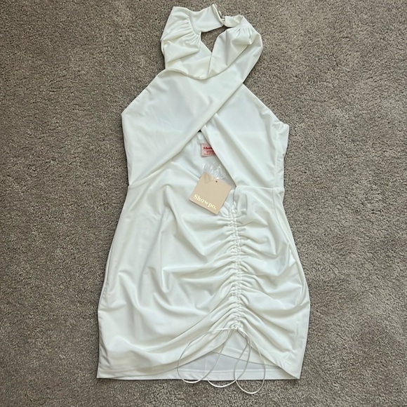 Showpo Halter Dress - Picture 2 of 4